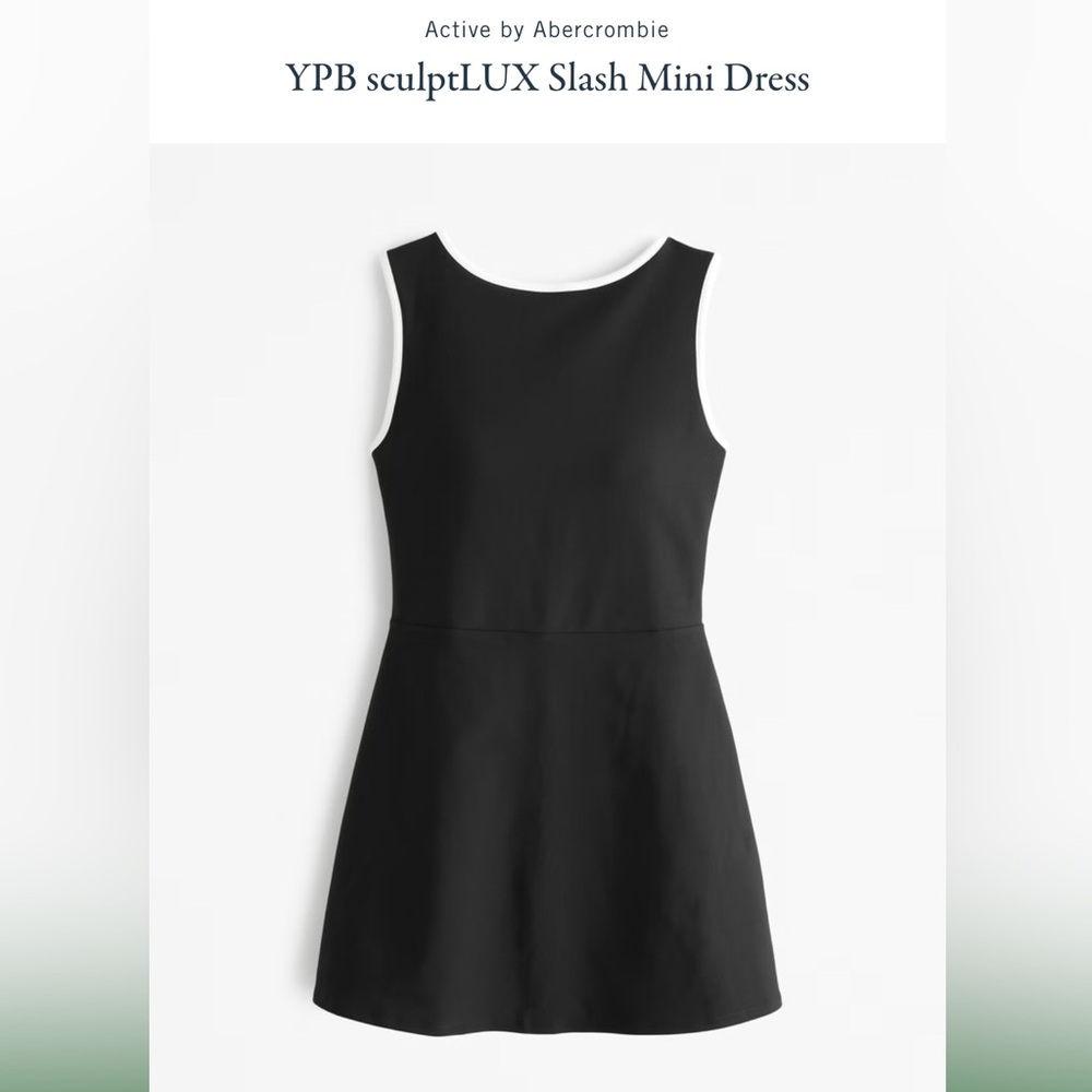 Abercrombie YPB sculptLUX Slash Mini Dress